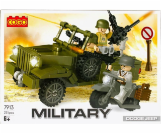 Mega Creative KONSTR BLOCKS 251EL 35X25X7 MC ARMY 12/24