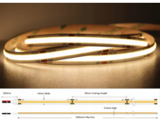 MW Lighting LED pásek LED pásek LED-COB-24V/12W-WW/5M - 3000K MW Lighting