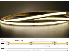 MW Lighting LED pásek LED PÁSEK LED-COB-24V/8W-NW/5M - 4000K MW Lighting