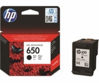 HP Inkoust č. 650 černý CZ101AE