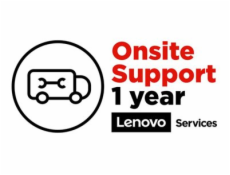 Lenovo Onsite Upgrade - Prodloužená dohoda o službách - náhradní díly a práce (pro systém s roční zárukou depo nebo carry-in) - 1 rok (z původního data zakoupení vybavení) - na místě - pro ThinkCentre
