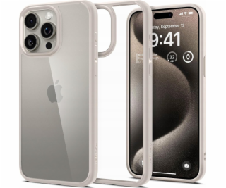 Spigen Pouzdro Ultra Hybrid pro iPhone 15 Pro, titanové