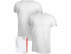 Puma Pánské tričko Puma Basic 2p Crew Tee bílé 935016 02 XL