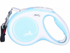 Flexi ilní automatické vodítko New Comfort M tape 5 m světle modré