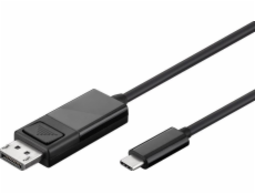 MicroConnect Kabel USB USB-C - DisplayPort 2m černý (USB3.1CDPB2)