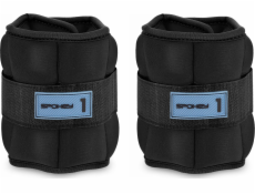 Spokey Závaží na suchý zip, neoprenové, 1 kg, forma na drátky