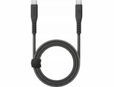 Energea USB kabel USB-C - USB-C 1,5 m černý
