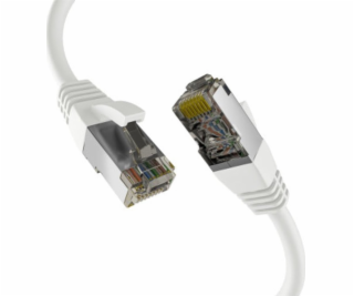 EFB EFB CAT8.1 BÍLÝ 10m RJ45 PATCHKABEL S/FTP PIMF