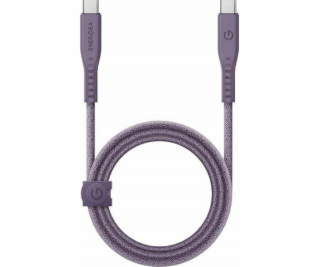 Energea USB kabel USB-C - USB-C 1,5 m fialový