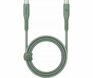 Energea USB kabel USB-C - USB-C 1,5 m zelený