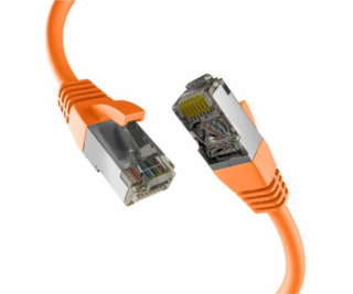 EFB EFB CAT8.1 ORANŽOVÝ 7,5m RJ45 PROPOJOVACÍ KABEL S/FTP...