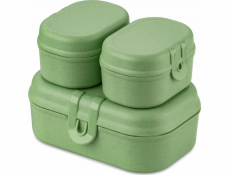 Koziol Svačinový box PASCAL READY MINI, sada 3 nádob, KOZIOL