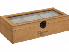 Atmosphera Šperkovnice BE VINTAGE, 3 přihrádky, 25 x 6,8 x 10,5 cm