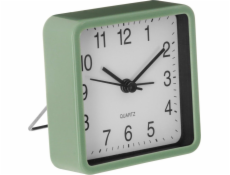 Atmosphera Tiché stolní hodiny do ložnice, budík s mechanismem QUARTZ, zelené