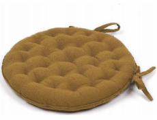 TODAY Kulatý secesní polštář na židli bavlna, O 40 cm