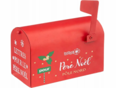 Atmosphera Poštovní schránka vánoční dekorace z kovu, 20 cm
