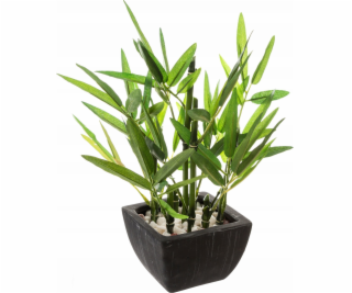 Atmosphera Umělá dekorativní rostlina BAMBUS, 26 cm, čern...