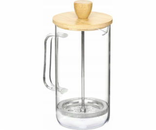 Vivalto Skleněná konvice bambusové víčko, 600 ml