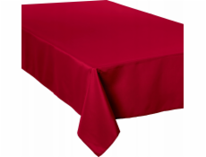 Atmosphera Ubrus odolný proti skvrnám, obdélníkový ubrus, elegantní ubrus do obývacího pokoje - červený, 300 x 150 cm