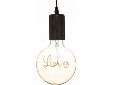 Atmosphera Dekorativní žárovka LOVE, LED, G125