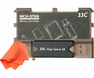 JJC Pouzdro Pouzdro na paměťové karty JJC MCH-STK6GR s čt...