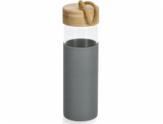 Zeller Přenosná láhev na pití se silikonovým uzávěrem, 500 ml