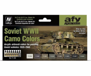 Vallejo Vallejo: AFV - Sovětské kamuflážní barvy z druhé ...