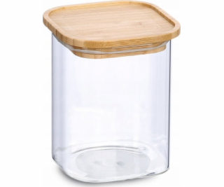 Zeller Sklenice s bambusovým víkem, 900 ml, 11 x 11 x 13,...