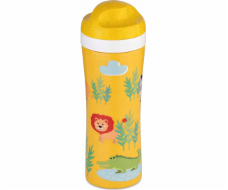 Koziol Dětská láhev OASE AFRICA, 425 ml, žlutá, KOZIOL