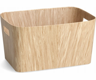 Zeller Pevná kartonová krabice WOOD, 34 x 24,5 x 18 cm