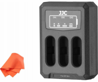 JJC Nabíječka fotoaparátů JJC DCH-NPBX1T Tříkanálová nabí...