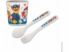 Koziol Sada hrnků a příborů EASY EATER PAW PATROL, 3 kusy, KOZIOL