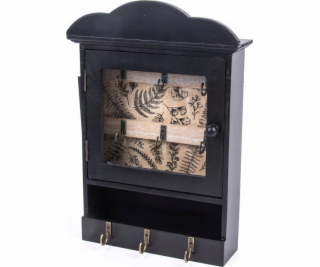 Atmosphera Dřevěná klíčenka úložný prostor, vintage styl,...