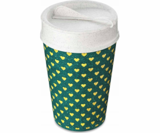 Koziol ISO TO GO kávový hrnek s sebou, 400 ml, geometrick...