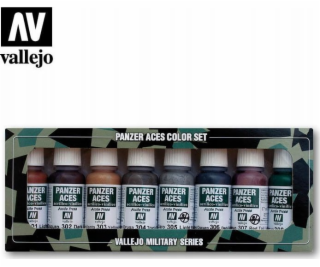 Vallejo Vallejo: Panzer Aces - Rez, Pásy, Guma 8x17