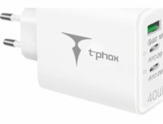 T-Phox Nabíječka FLEXI 40W 2xUSB-C/USB bílá