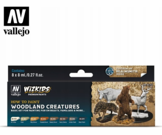 Vallejo Vallejo: Wizkids - Lesní stvoření 8x8 ml