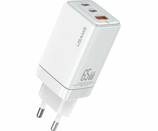 Usams Nabíječka USAMS CC180 65W PD QC USB A+C+C