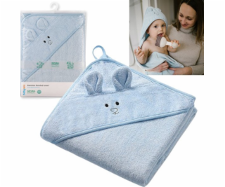 BabyOno 1553/02 Koupelnový potah bambus 100 x 100 modrý