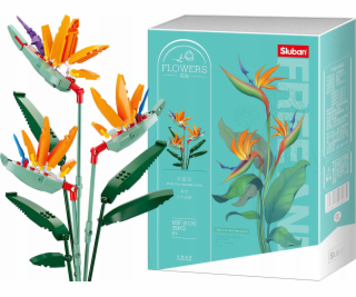 Gazelo Blocks Sluban Flowers 269 ks Strelitzia 192956 Gazelo