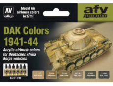Vallejo Vallejo: AFV - DAK Colors 1941-1944 6x17