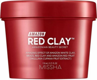 Missha MISSHA Amazon Red Clay Pore Mask Wash Off 110ml