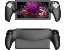 JYS Silikonový kryt s držákem pro Sony PlayStation Portal / PS Portal / PS Portal / Černý / P5183