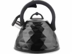 Berretti BERRETTI - Tradiční varná konvice Rosa - 3 L - černá - plynová indukce - BR-7627