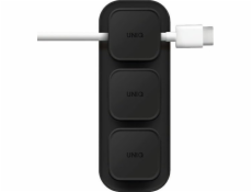 Uniq Stojan UNIQ Pod Mag magnetický organizér kabelů + základna tmavě šedá/uhlově tmavě šedá