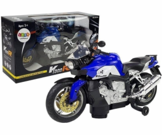 Lean Sport Bateriový motocykl modrý
