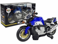 Lean Sport Bateriový motocykl modrý