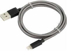 Ansmann Kabel USB-A - Lightning USB 1 m šedý (1700-0045)