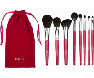 Ibra Sada štětců na make-up Ibra Candy, 8 kusů.