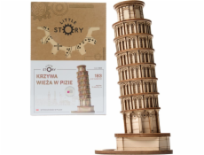 Little-Story Dřevěné puzzle Little Story 3D model - Šikmá věž v Pise